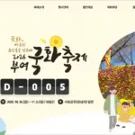 2026 부여국화축제 일정 입장료 주차장 야간개장 - 궁남지 가을꽃 축제